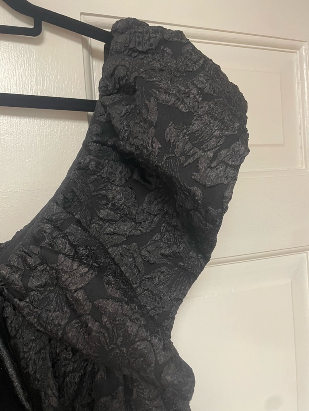Sugarlips Arielle Jacquard Mini Babydoll Dress - Picture 7 of 13